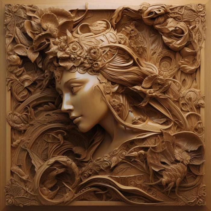 نموذج ثلاثي الأبعاد لآلة CNC 3D Art 